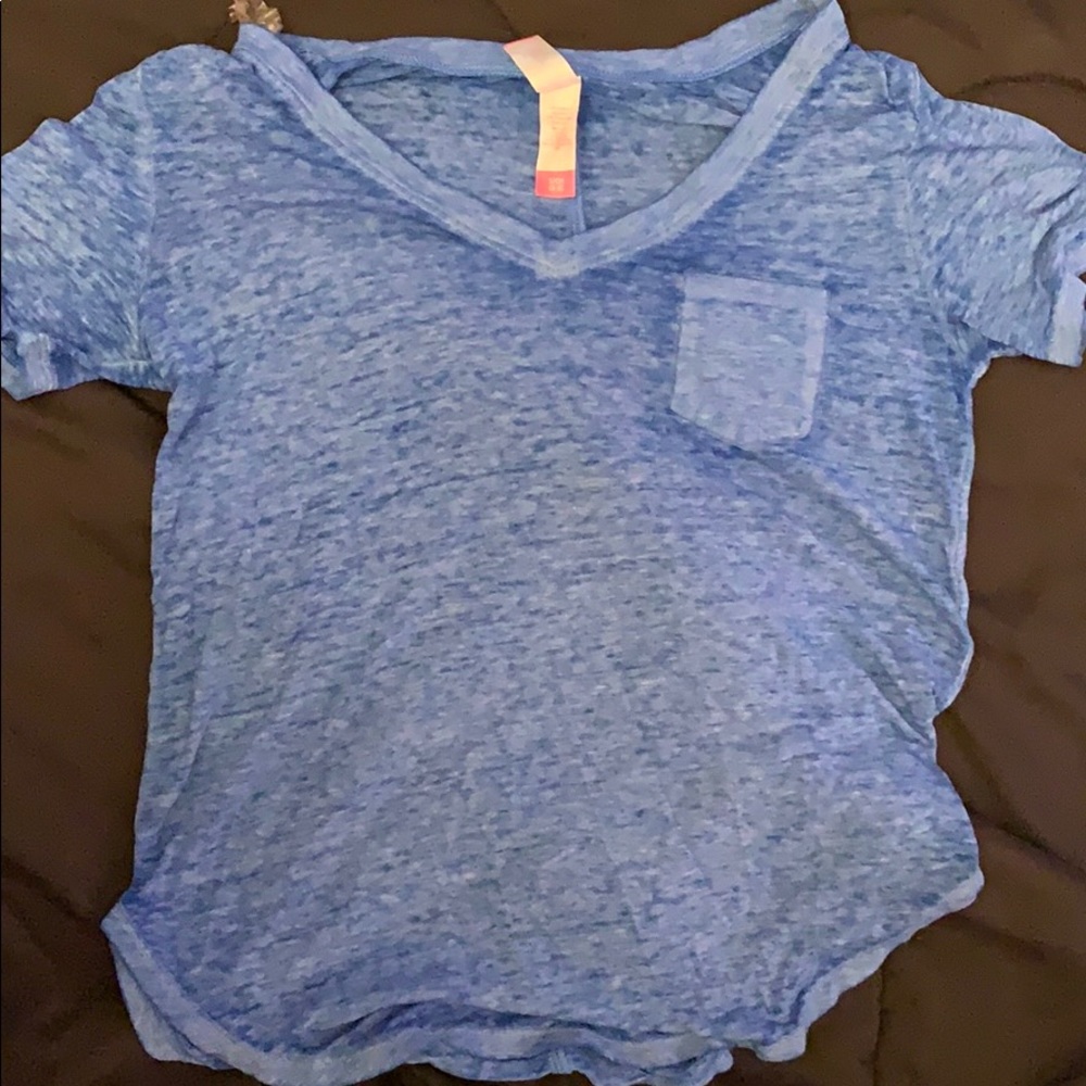 Blue tee shirt